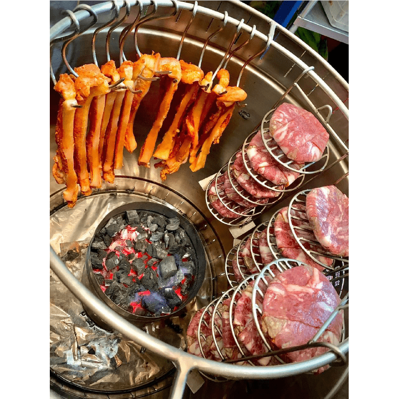 Barril asador grande Premium - Asadores El Barril