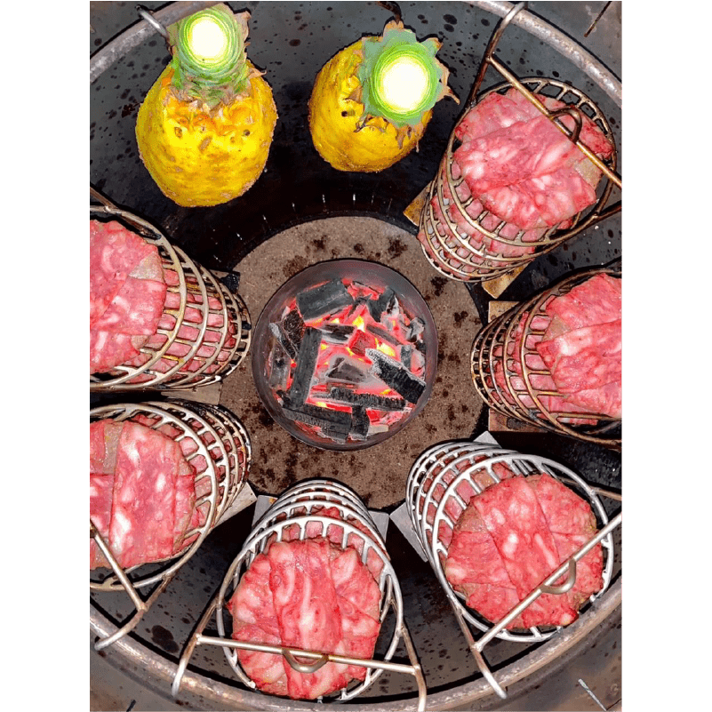 Barril asador grande Premium - Asadores El Barril