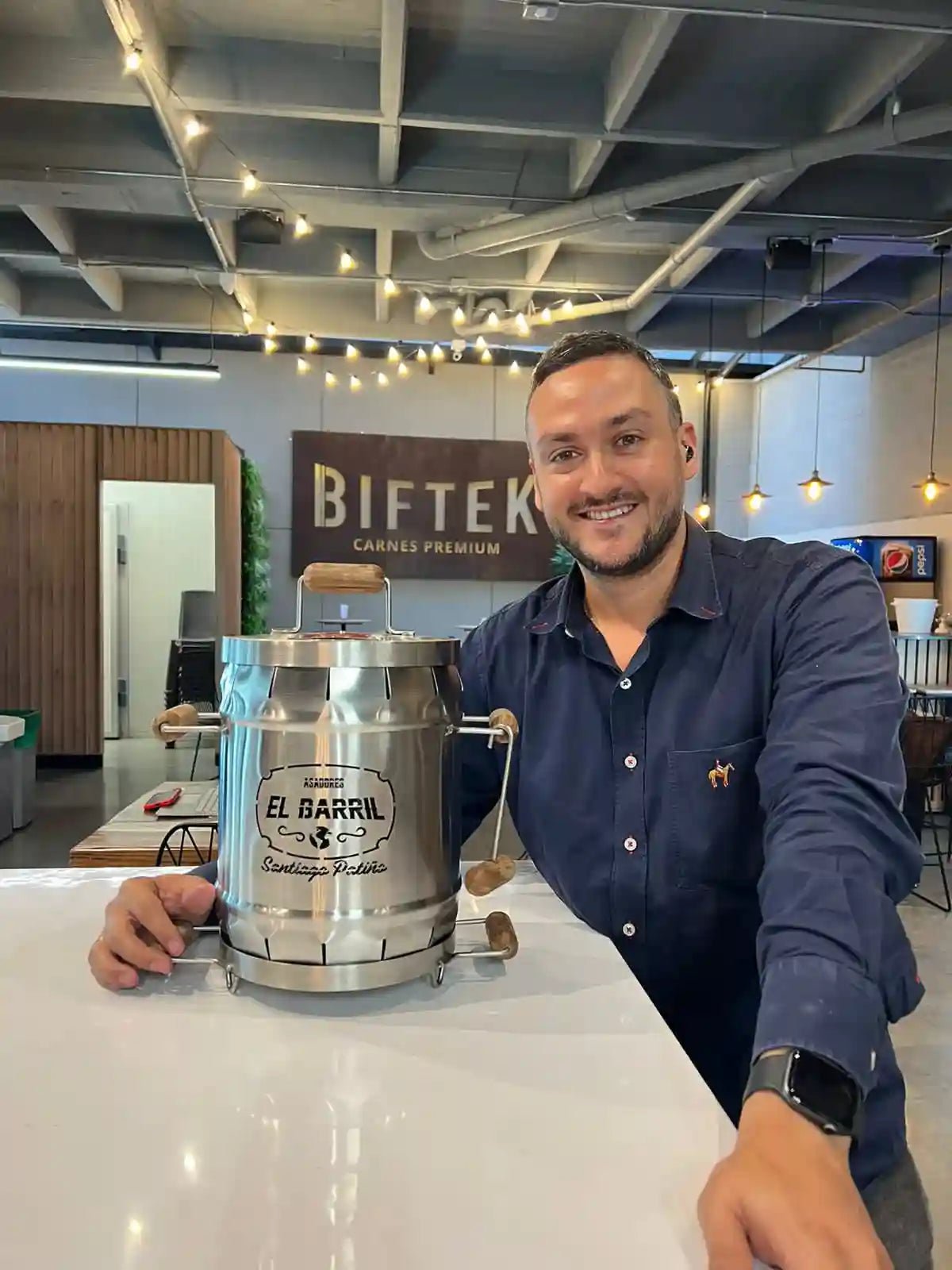 Barril Bebé PREMIUM 3lb + Accesorios + Envío Gratis - Asadores El Barril