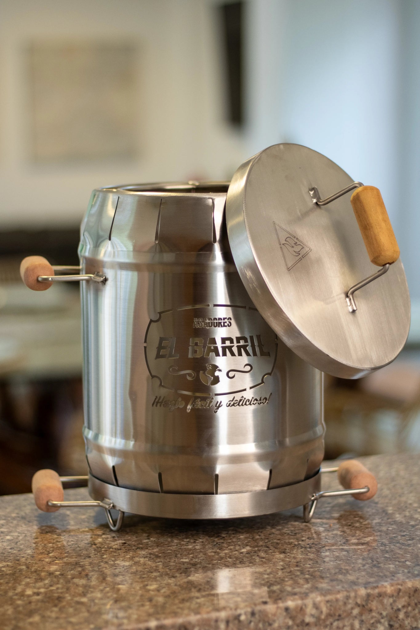 Barril Bebé PREMIUM 3lb + Accesorios + Envío Gratis - Asadores El Barril