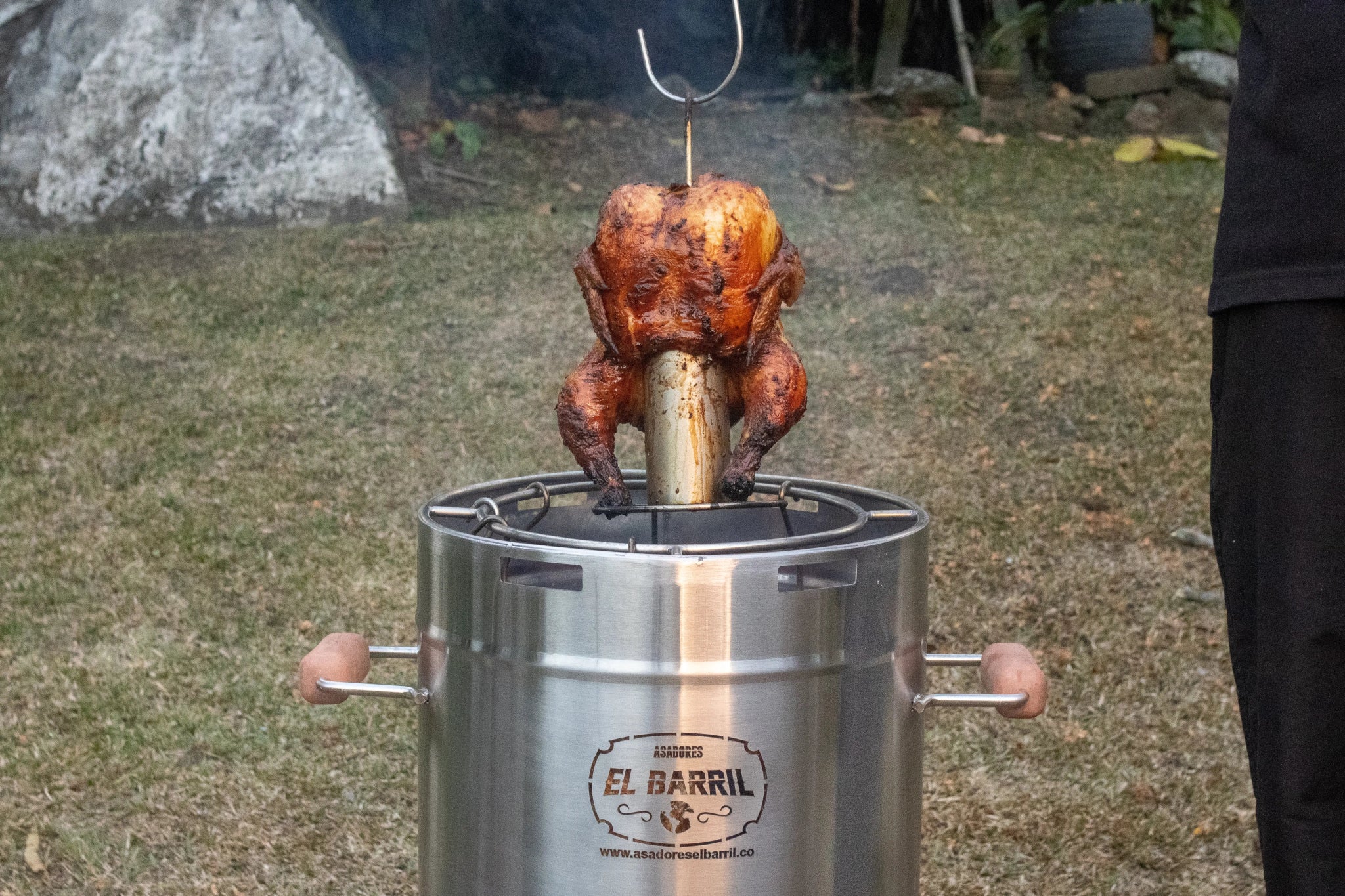 Barril Pequeño Lite 30lb + Accesorios + Envío Gratis - Asadores El Barril