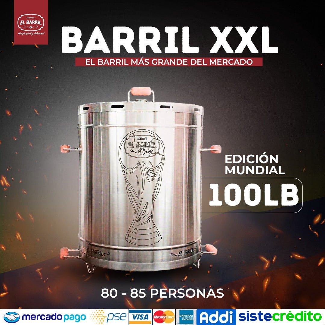 Barril XXL Linea Lite - Asadores El Barril