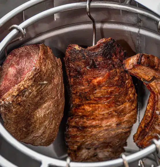 Combo Familiar 45lb + Kit de Accesorios + 3 Años de Garantia + Envío Gratis - Asadores El Barril