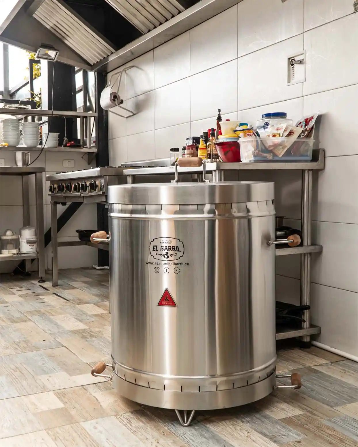 Combo Premium Rey Emprendedor 100lb + Kit de Accesorios + Curso Virtual + 10 Años de Garantia + Comunidad VIP + Envío Gratis - Asadores El Barril