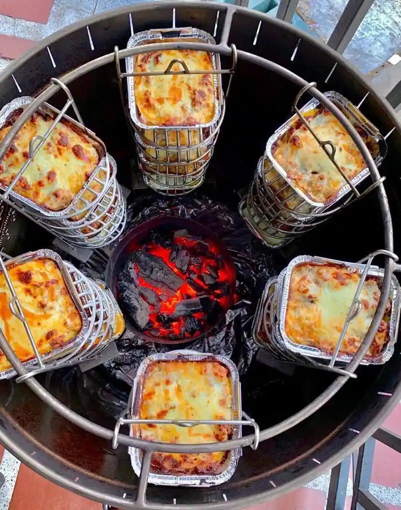 Combo Premium Rey Emprendedor 100lb + Kit de Accesorios + Curso Virtual + 10 Años de Garantia + Comunidad VIP + Envío Gratis - Asadores El Barril