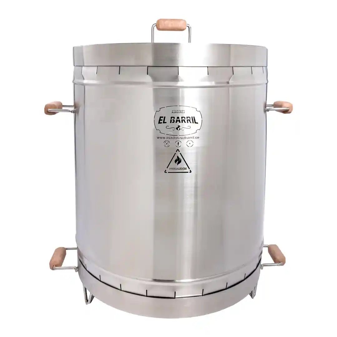 Combo Premium Rey Emprendedor 100lb + Kit de Accesorios + Curso Virtual + 10 Años de Garantia + Comunidad VIP + Envío Gratis - Asadores El Barril