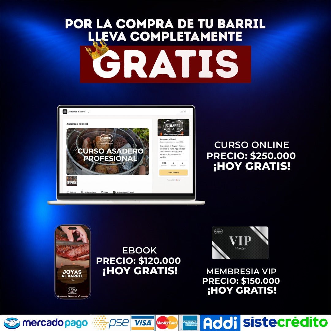 Super Oferta Dia del Padre - Asadores El Barril