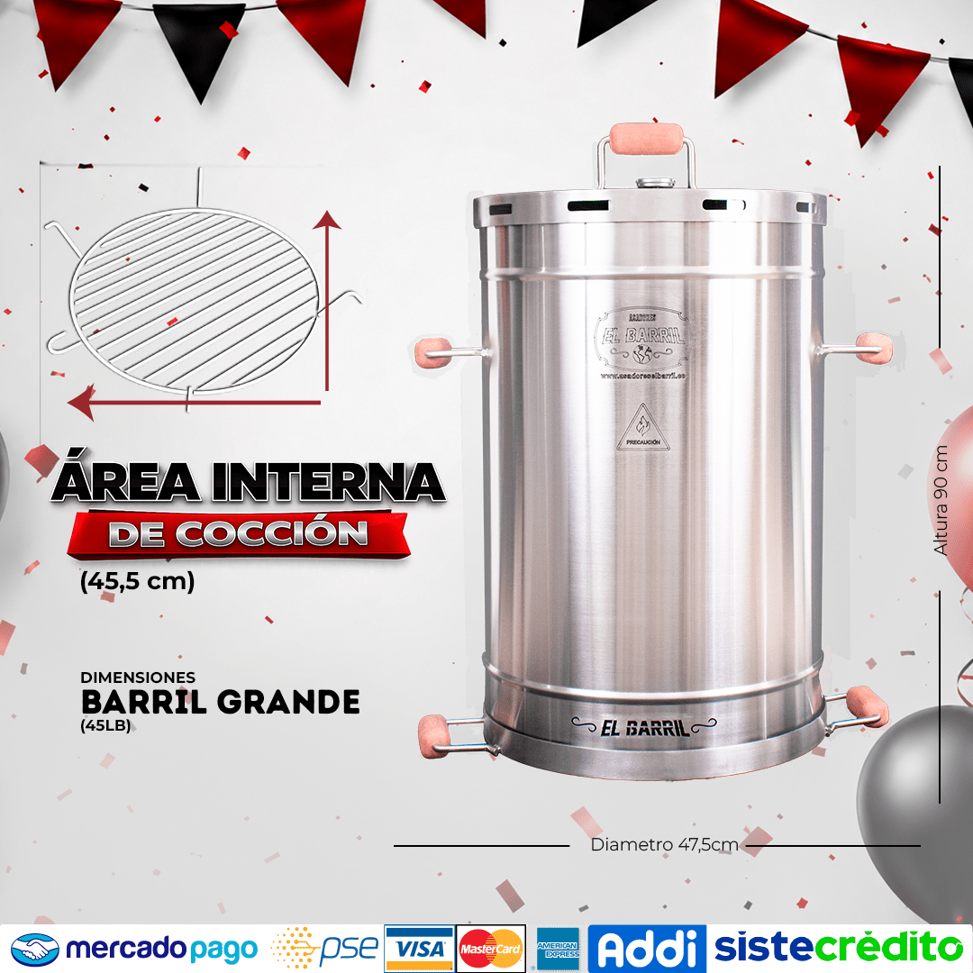 Super Oferta Rey Aniversario + Obsequios - Asadores El Barril