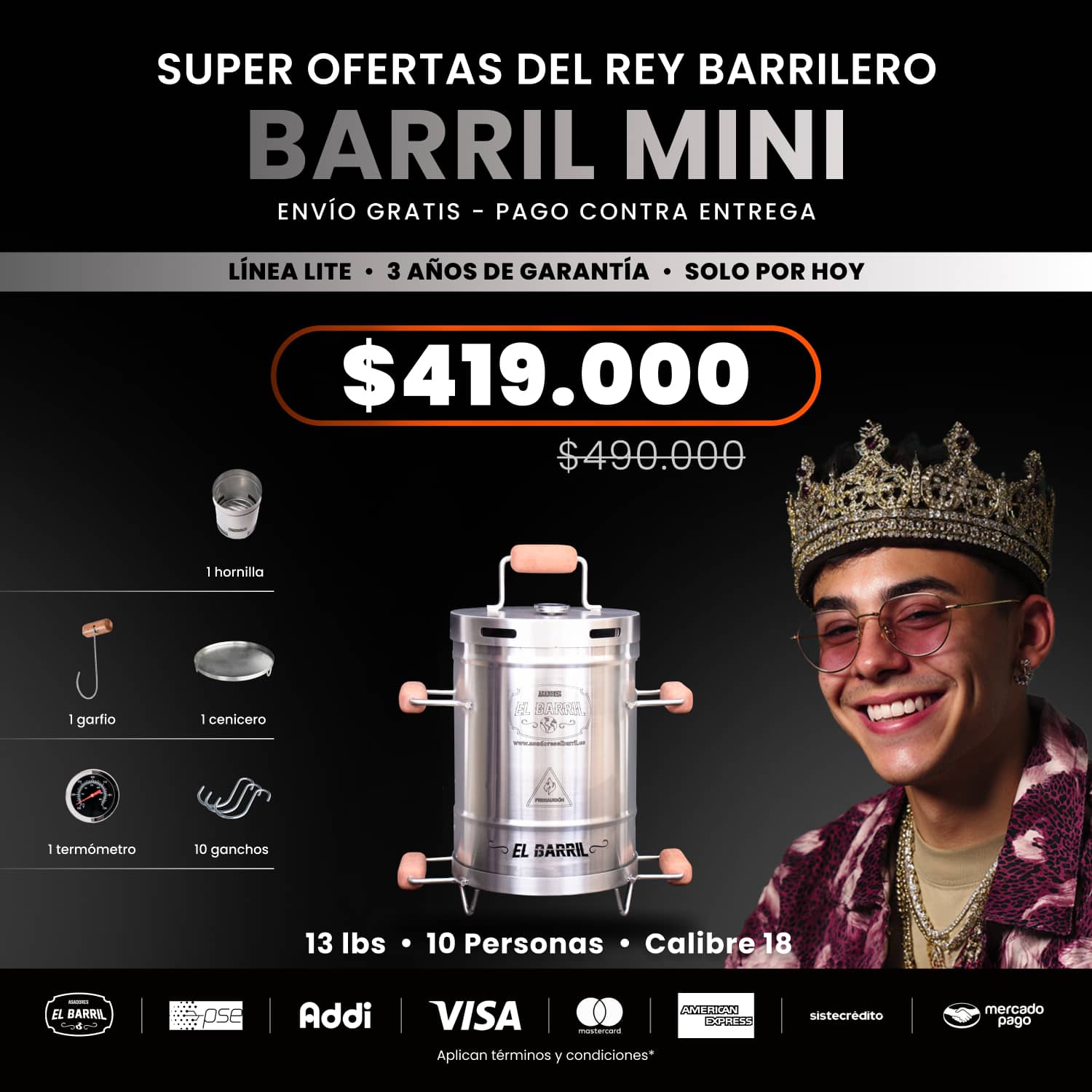 SUPER OFERTAS DEL REY - Asadores El Barril
