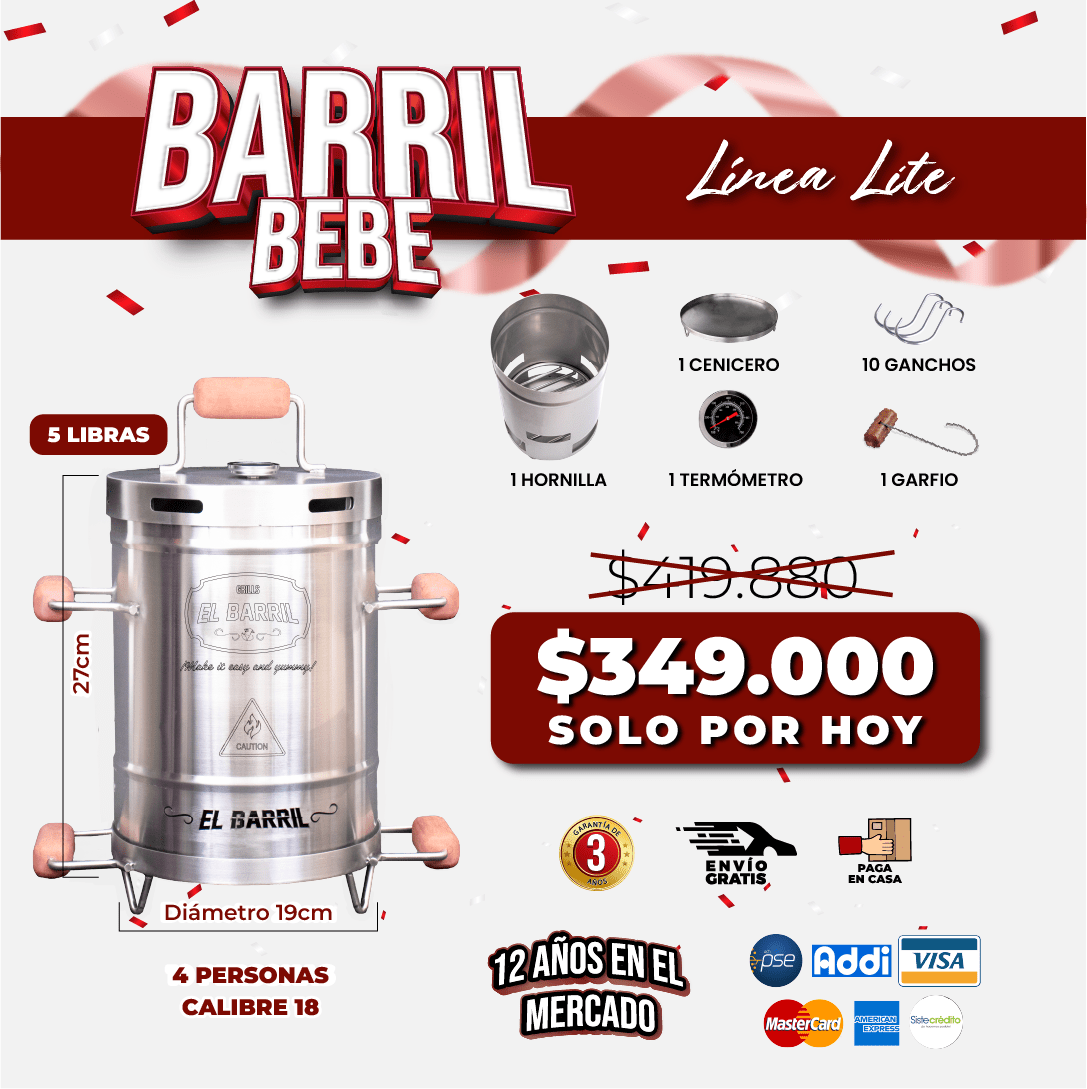 🔥 SUPER OFERTAS DEL REY POR TIEMPO LIMITADO 🔥 - Asadores El Barril