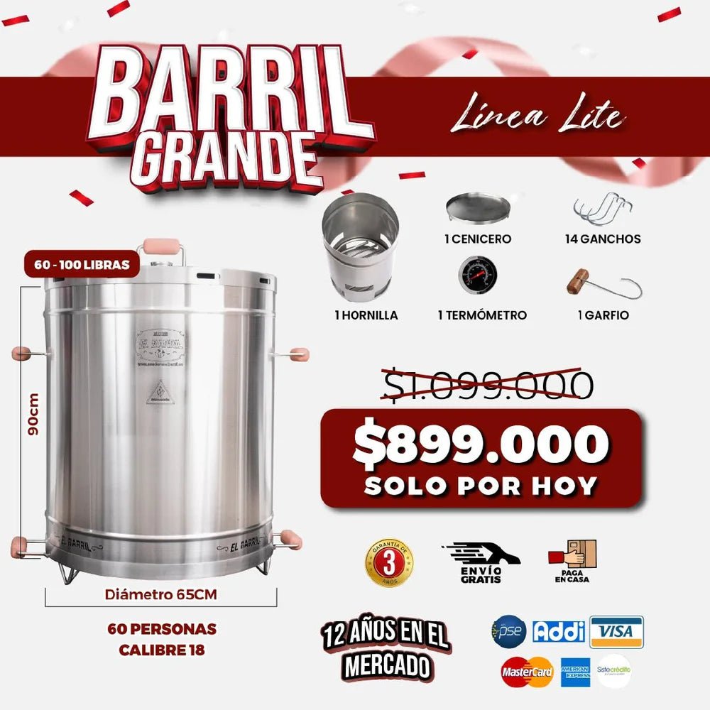 🔥 SUPER OFERTAS DEL REY POR TIEMPO LIMITADO 🔥 - Asadores El Barril