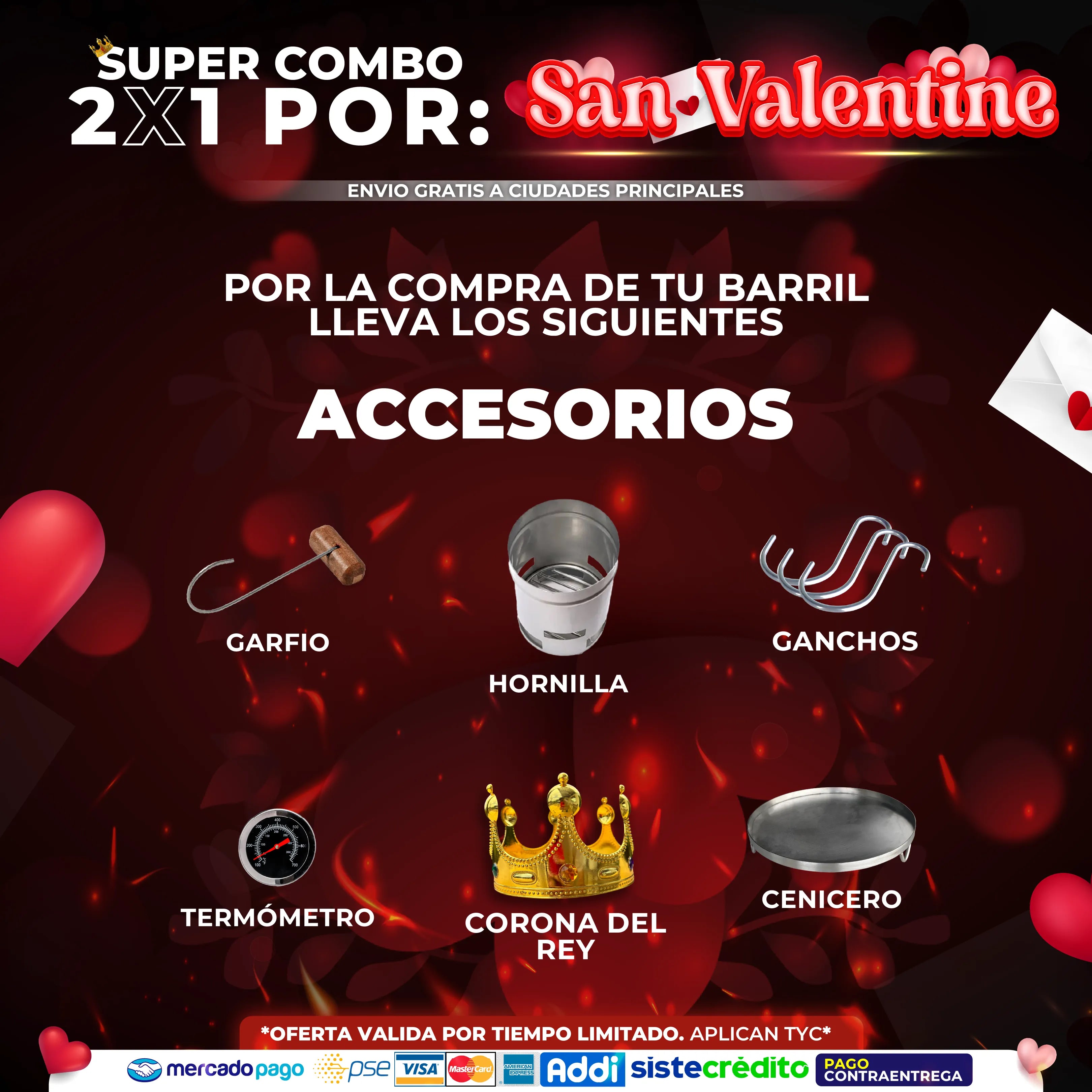 🔥 SUPER COMBO 2X 1 POR SAN VALENTINE - LLEVA TU BARRIL BEBÉ LITE GRATIS ❤️
