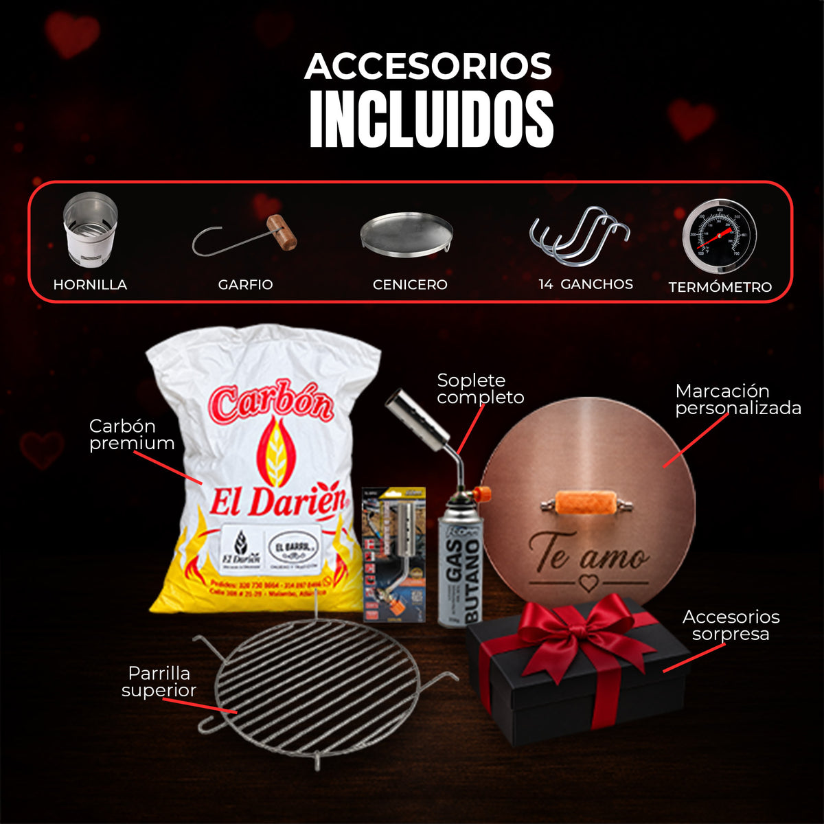 ❤️Combo Amor y Amistad Pequeño 45LB