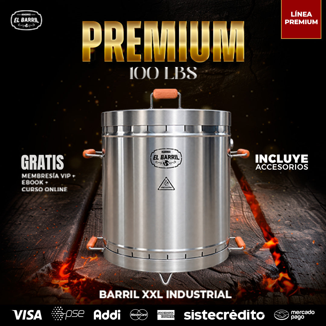 ⭐Barril XXL Linea Premium 100LB