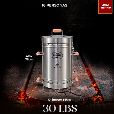 ⭐Barril Mediano Linea Premium 30LB