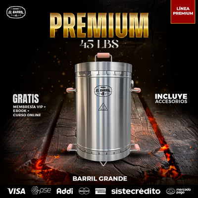 ⭐Barril Grande Linea Premium 45LB
