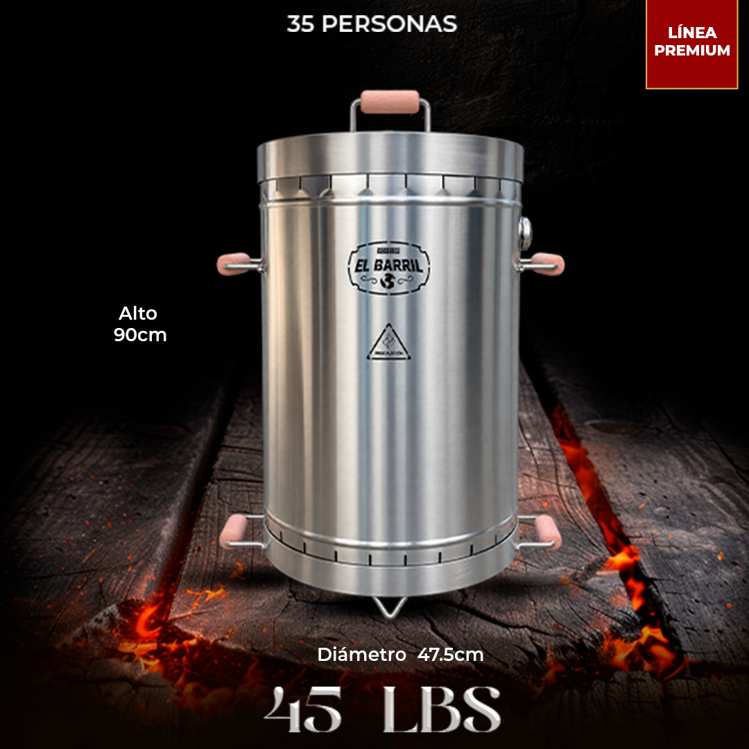 ⭐Barril Grande Linea Premium 45LB