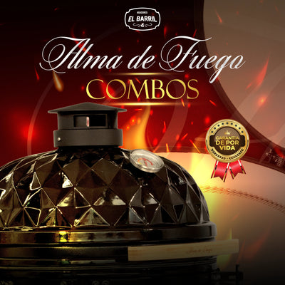 ALMA DE FUEGO l COMBOS PREMIUM l KAMADOS EXCLUSIVOS Y PROFESIONALES ❤️‍🔥 - Asadores El Barril