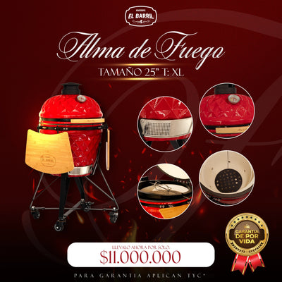 ALMA DE FUEGO l KAMADOS EXCLUSIVOS Y PROFESIONALES ❤️‍🔥 - Asadores El Barril