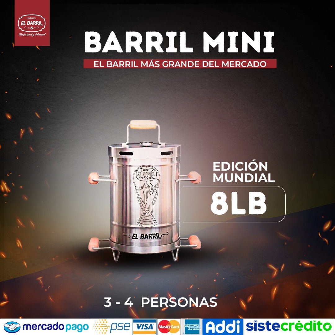Barril Mini Linea Lite - Asadores El Barril