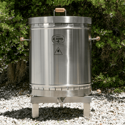 Base para Asador de acero - Asadores El Barril