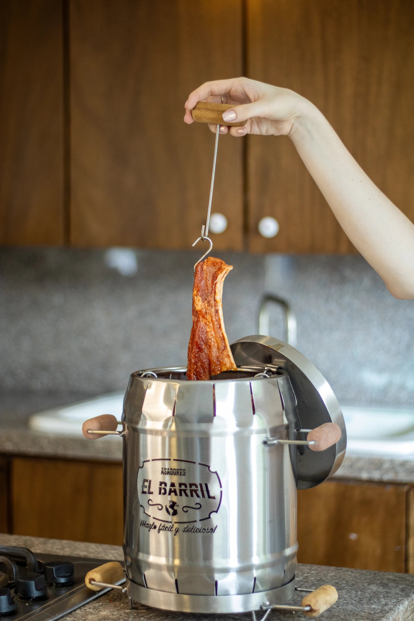 Combo Premium bebé 3Lbs + Accesorios + Envio Gratis + Parrilla - Asadores El Barril