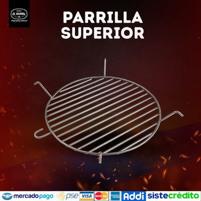 Parrilla superior - Asadores El Barril