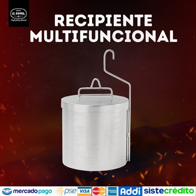 Recipiente Multifuncional - Asadores El Barril