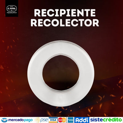 Recipiente Recolector - Asadores El Barril
