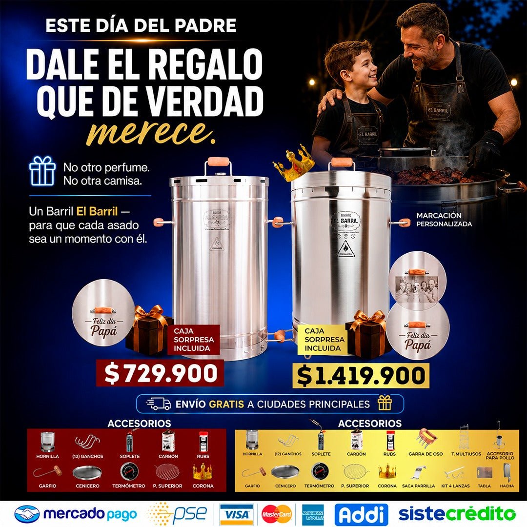 Super Oferta Dia del Padre - Asadores El Barril