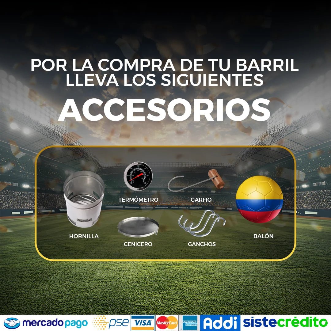 Super Oferta Linea Lite - Edicion Mundialista - Asadores El Barril