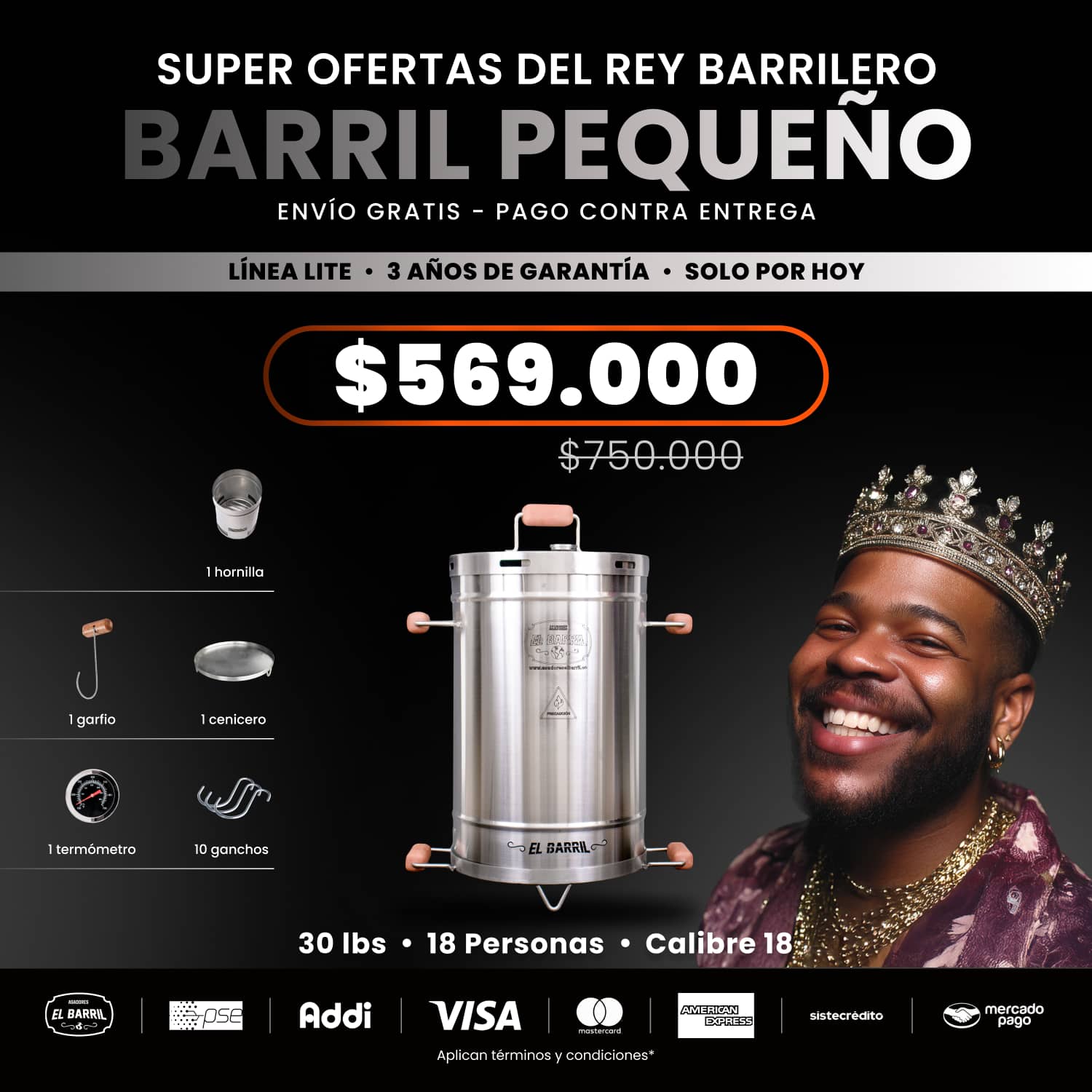 SUPER OFERTAS DEL REY - Asadores El Barril