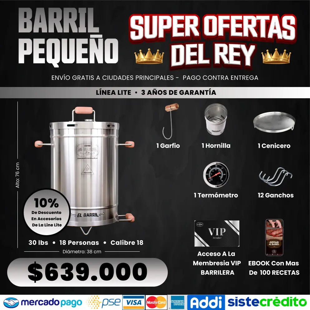 SUPER OFERTAS DEL REY - Asadores El Barril