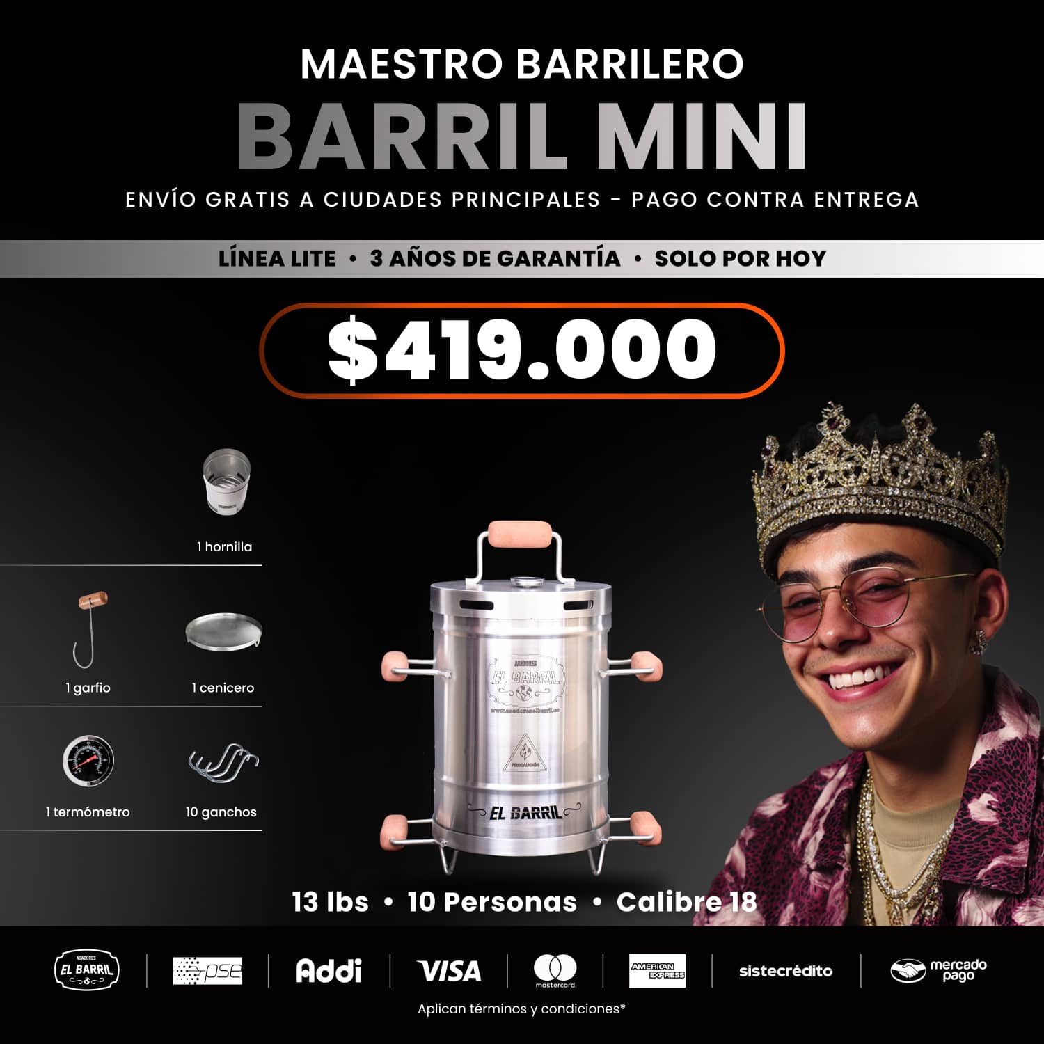 SUPER OFERTAS DEL REY - Asadores El Barril