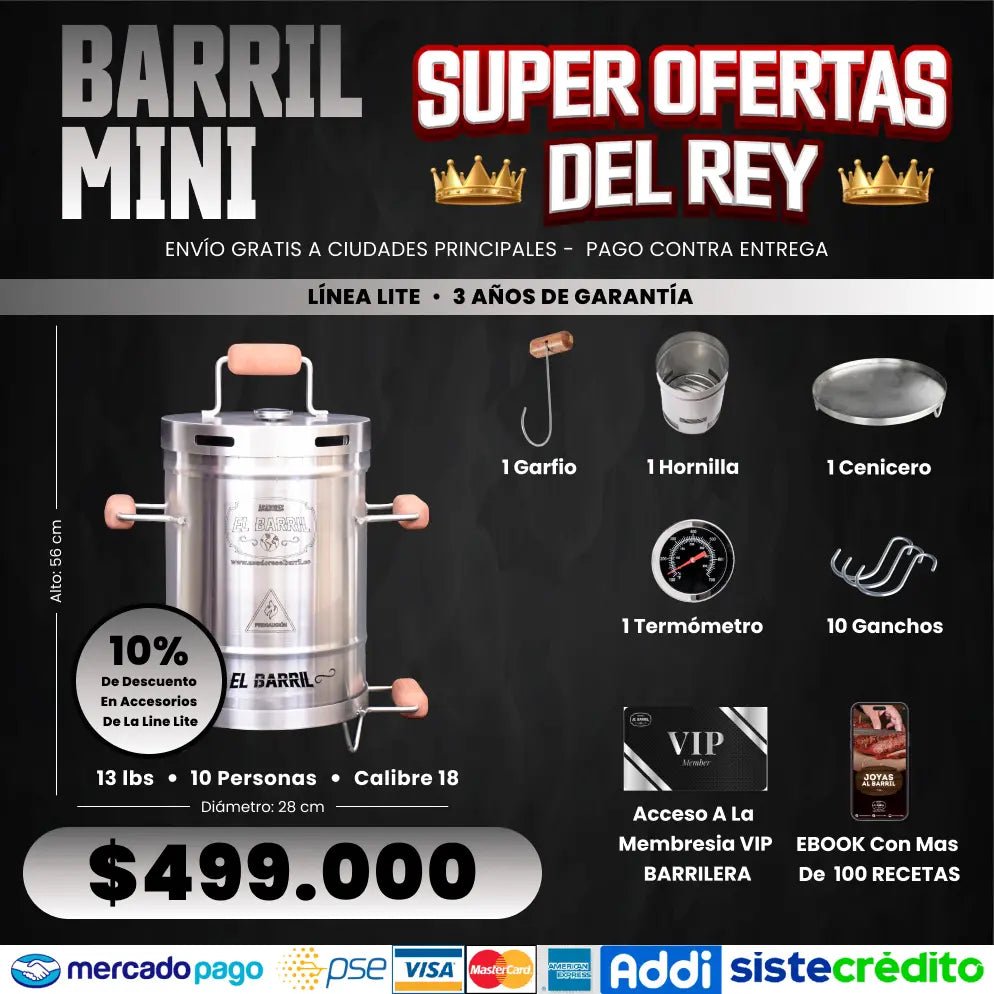 SUPER OFERTAS DEL REY - Asadores El Barril